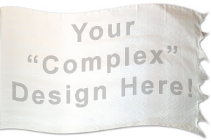 The design ‘Custom design (Complex)’ in hand-crafted silk