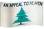 An Appeal to Heaven Silk worship, warfare & ministry banner design