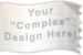 Hand painted silk: Custom design (Complex) Design